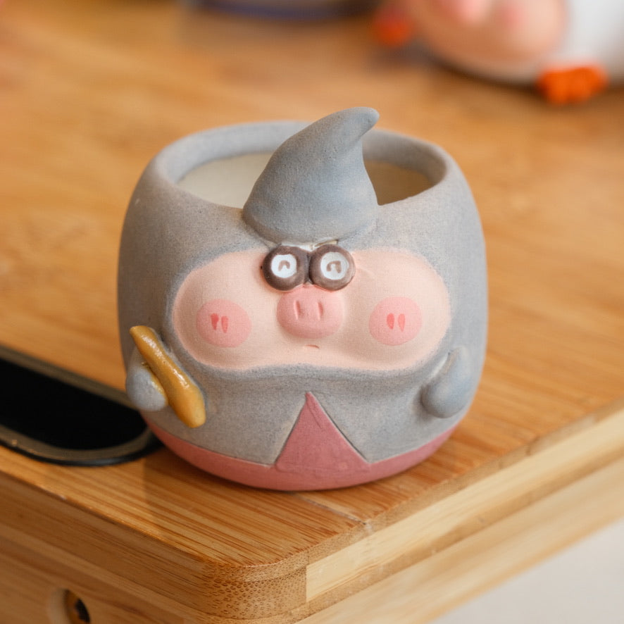 Harry Potter Piggy Small Handmade Pot